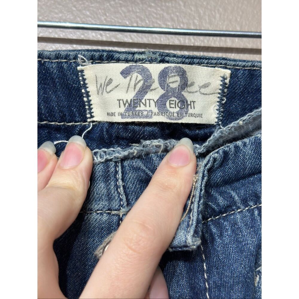 NWOT Free People We The Free Lotus Balloon Wide Leg Denim Jeans Women's 28 - Picture 7 of 11